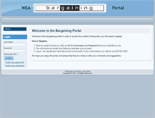 Tablet Screenshot of bargainingportal.washingtonea.org